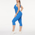 Dropshipping Yoga Bodysuit Adjustable Straps Plus Size Active Wear Bubble Sexy Outfit Yoga One Piece Jumpsuit